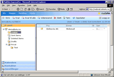 Login webmailPRO SSL